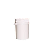 50ml Jar White with White Lid - Tamper Evident