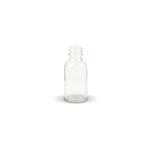 Clear 25ml Boston Round Glass Bottle (20mm neck)