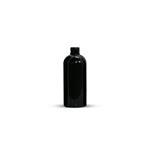 Black 250ml PET SHORT Round Bottle