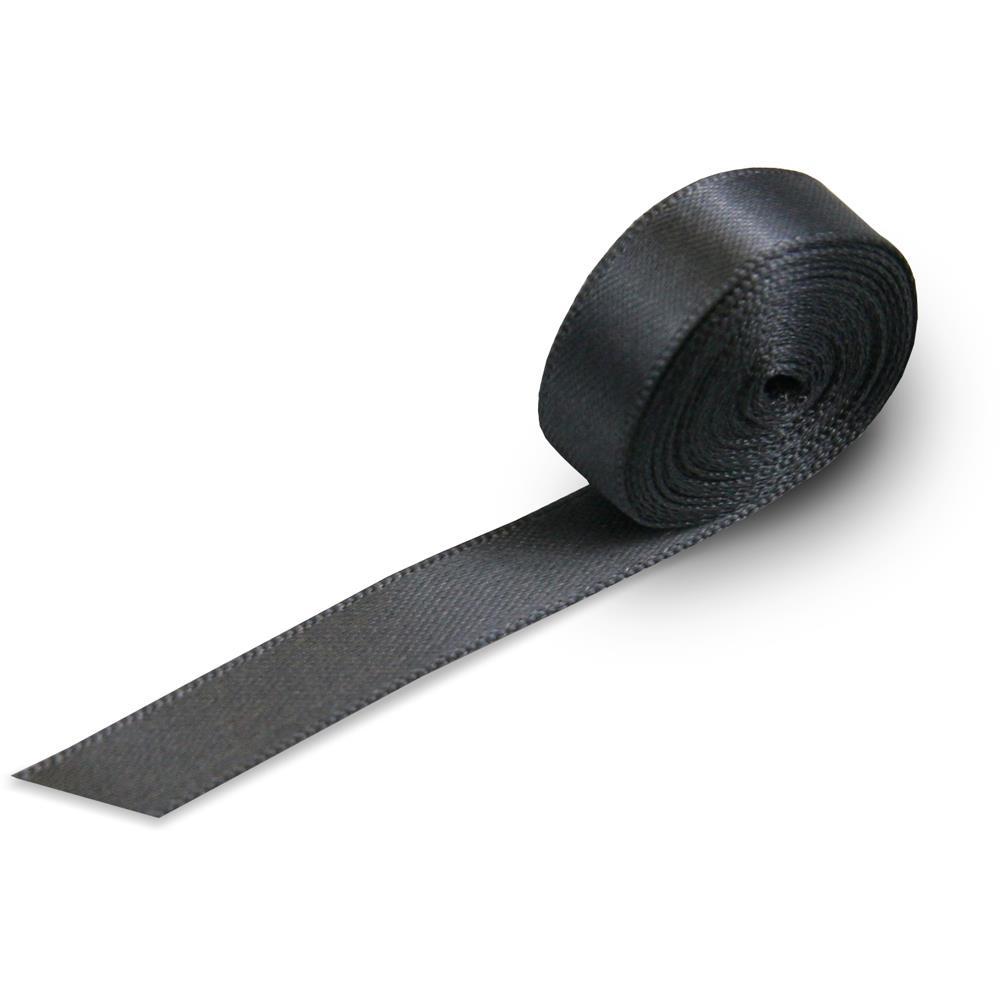 Charcoal satin 2025 ribbon