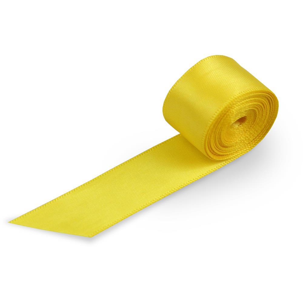 Satin yellow ribbon on sale