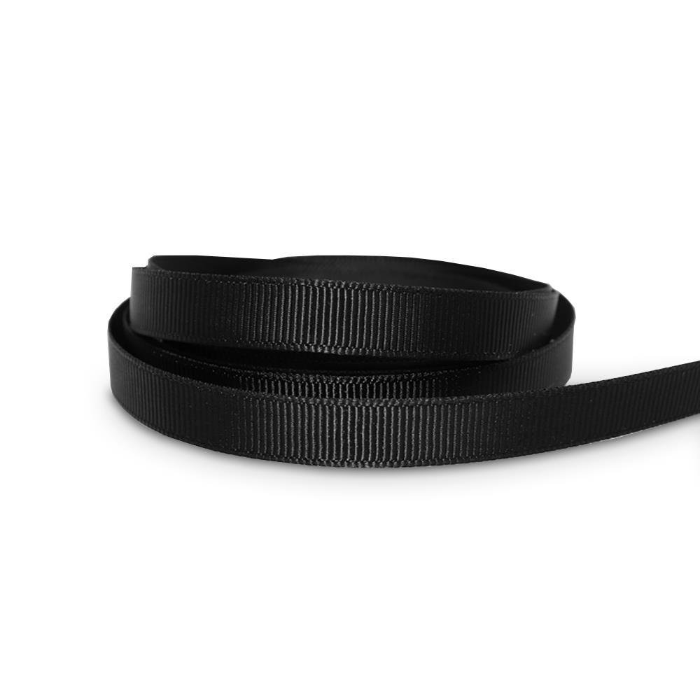 10mm Black Grosgrain Ribbon 50m Roll New Directions Australia