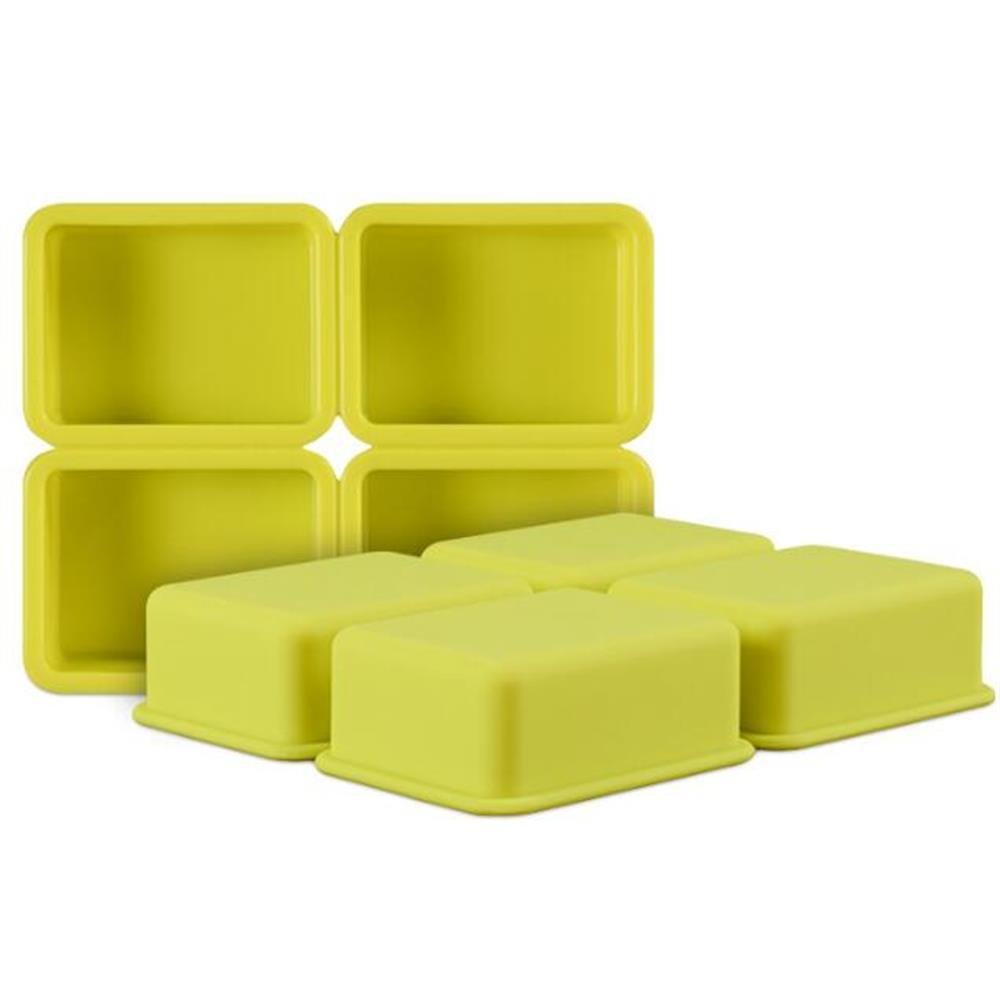 Rectangle Silicone Soap Mould (4 Cavity) New Directions Australia