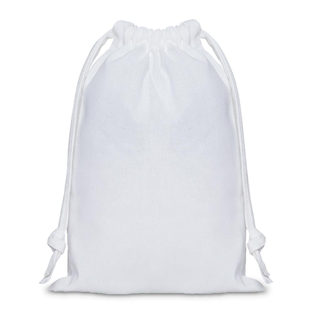 White shop cotton backpack