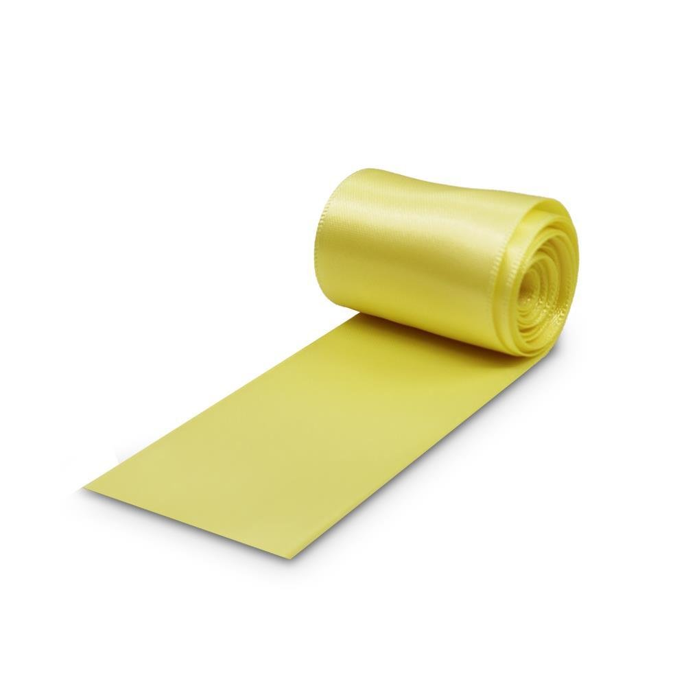 Lemon satin shop ribbon