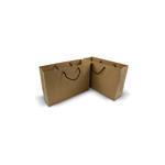 Prague Deluxe Brown Kraft Paper Bag with Rope Handles