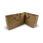 Barcelona Deluxe Brown Kraft Paper Bag with Rope Handles