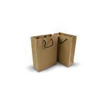 Vienna Deluxe Brown Kraft Paper Bag with Rope Handles