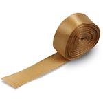 10mm Gold Double Sided Satin Ribbon