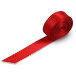 10mm Red Double Sided Satin Ribbon