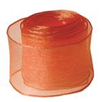 Orange 38mm Organza Ribbon