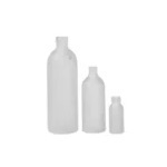 Frosted Round Glass Bottles