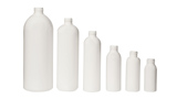 White PET Round Bottles (410 neck)