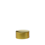 24mm Metal Smooth Cap Matt Gold