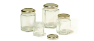 Hexagonal Jars