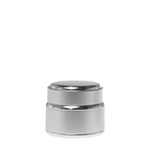 Silver 15ml Kosma Jar - Glass Jars