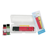 PH Meter with Buffer Solutions 7 & 4