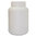 2Lt Jar White with White Tamper-evident Lid