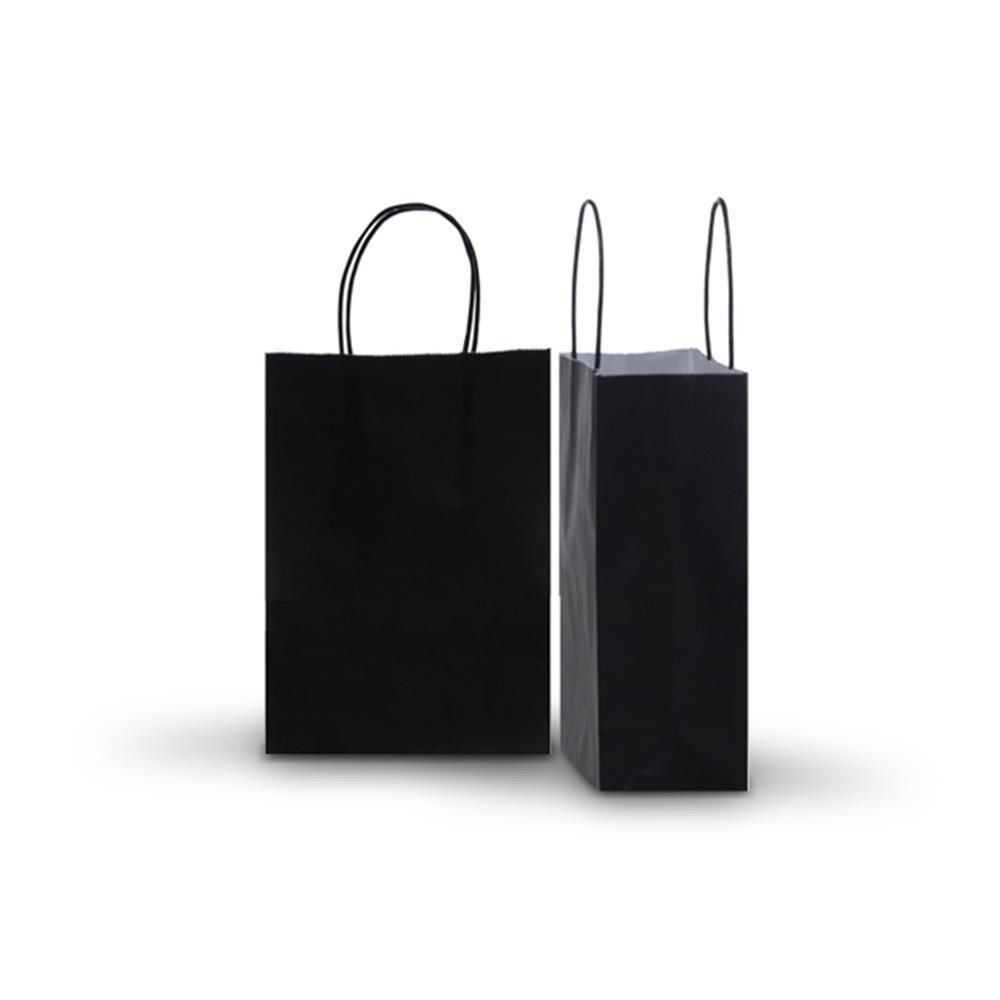 Black kraft bags hotsell