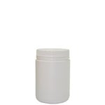 500ml Jar White with White Lid