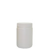 500ml Jar White with White Tamper-evident Lid