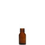 Amber 15ml Boston Round Glass Bottle (20mm neck)