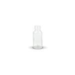 Clear 15ml Boston Round Glass Bottle (20mm neck)