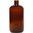 Amber 1Lt Boston Round Glass Bottle (33mm neck)