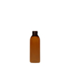 Amber 125ml PET Boston Round Bottle