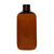 Amber 250ml PET SHORT Boston Round Bottle