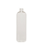 Clear 500ml PET Boston Round Bottle