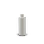 White 125ml PET Square Shoulder Bottle Neck 410