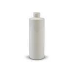 White 250ml PET Square Shoulder Bottle Neck 410