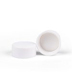 24mm Bakelite Cap White