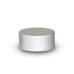 24mm False Wall Closures Matte Silver Cap 250 ml Bottle Neck 410