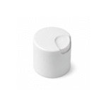 24mm Disc Cap White