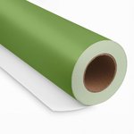 Gloss Wrapping Paper - Metallic Moss Green - 50cm x 60m