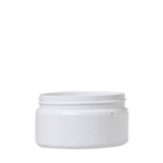 White 50ml (58mm neck) PET Boston Round Jar