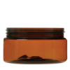 Amber 250ml (89mm neck) PET Boston Round Jar