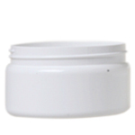 White 250ml (89mm neck) PET Boston Round Jar