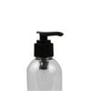 Lotion Pump Black Ribbed 24mm