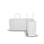 Neptune: White Kraft Bag - 36cm (W) x 24cm (H) + 12cm (G) - Carton of 250