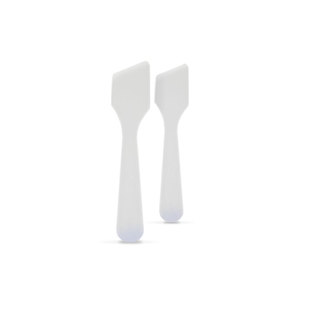 Cream Spatula Straight NATURAL Plastic (Pack of 50) New Directions