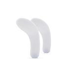 Cream Spatula Curved WHITE Plastic (Pack of 50)