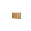 Kraft X-Small Pillow Box: 108mm (W) x 80mm (L) x 30mm (H) - Carton of 100