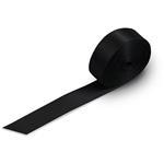 10mm Black Double Sided Satin Ribbon - 030 - 50m Roll