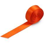 10mm Orange Double Sided Satin Ribbon - 668 - 50m Roll