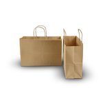 Scorpio: Brown Kraft Bag - 36cm (W) x 24cm (H) + 12cm (G) - Carton of 250