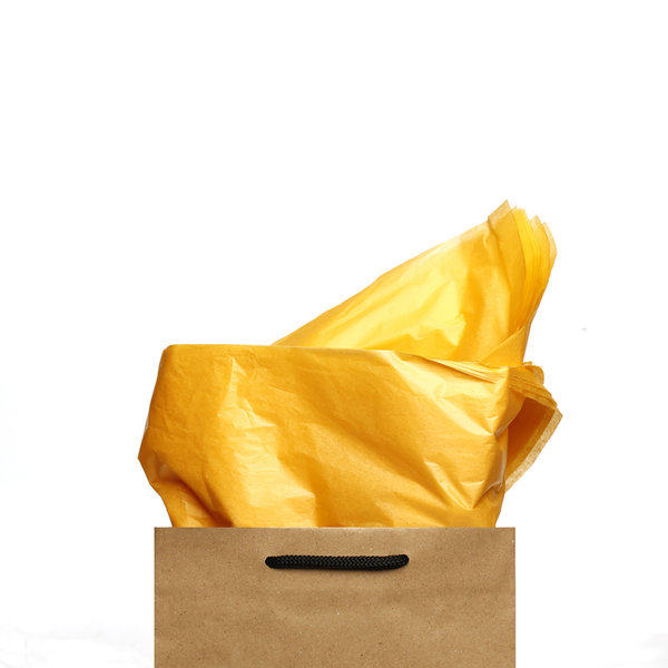 Bright Yellow Tissue Paper CQ121 - 500 Sheets - New Directions Australia