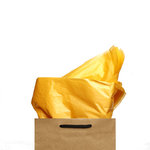 Bright Yellow Tissue Paper CQ121 - 500 Sheets